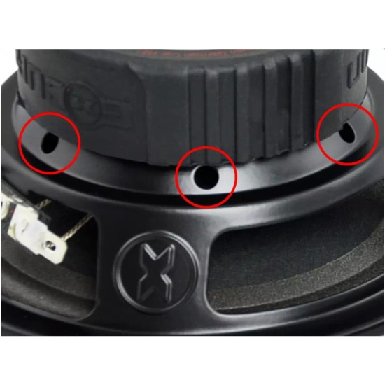 Excursion SHX-5.3C 3-drożny zestaw głośnikowy: 2 woofery 130mm, średnio-wysokotonowa sekcja SX-SAT, 4 zwrotnice - 3ohm, 75/200W, 91dB, 55-20000Hz, głę